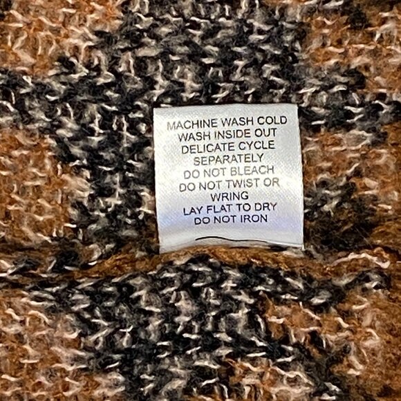 Long Sleeve Knit Open Cardigan Sweater Leopard Witty Fox Young Contemporary - Picture 12 of 12